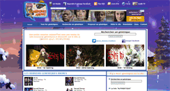 Desktop Screenshot of generiques-animes.com
